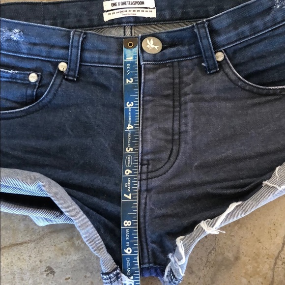 🥰One Teaspoon Denim Sea Wolfe Bandits 26 - Picture 7 of 8